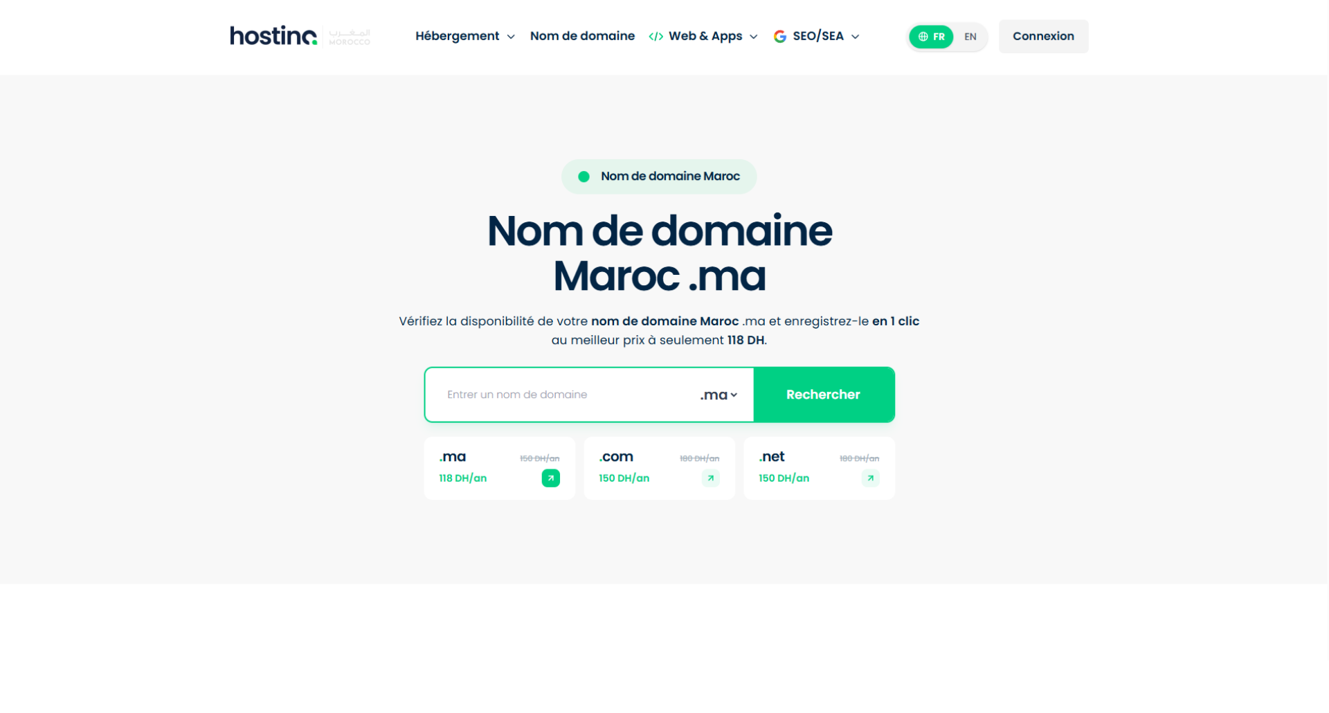Choix du nom de domaine
