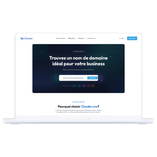 Solution d'hébergement web Clouder